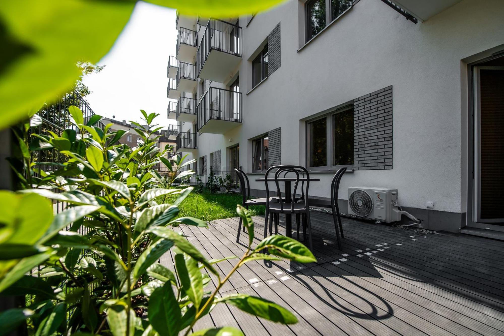 Apartament Mikolowska Z Tarasem 格利维采 外观 照片